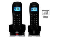 Binatone Vesta Cordless Telephone with Answer Machine - Twin